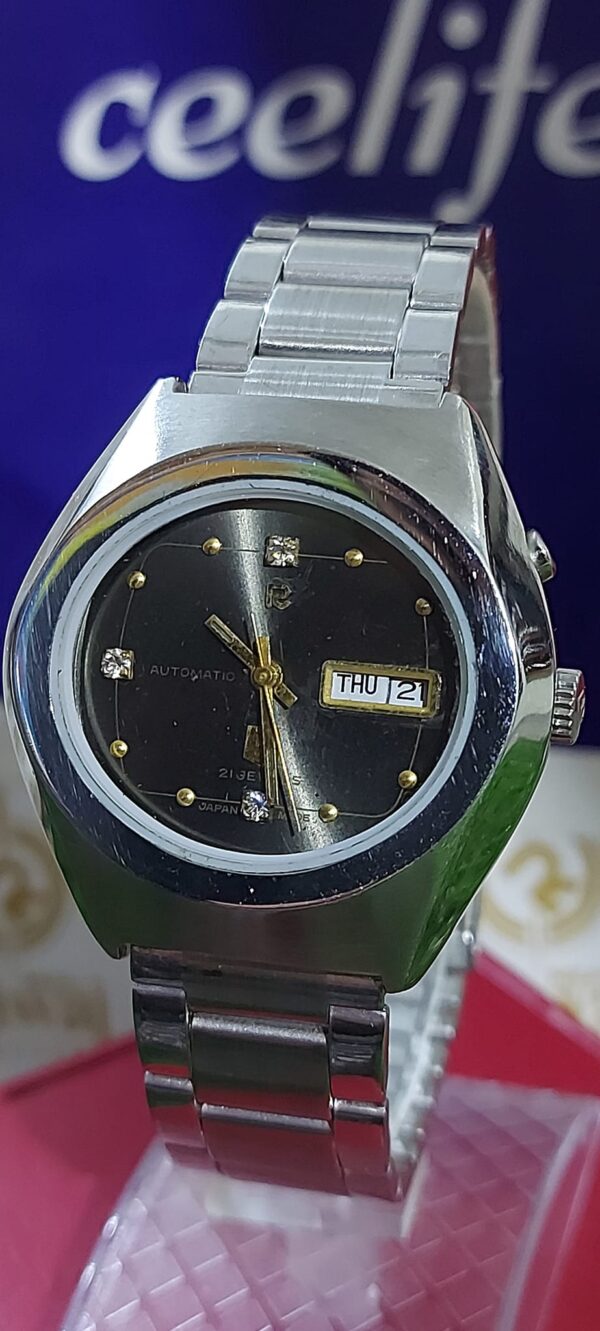 RARE VINTAGE RICOH 061532 21 JEWELS AUTOMATIC JAPAN MADE watch for Men's